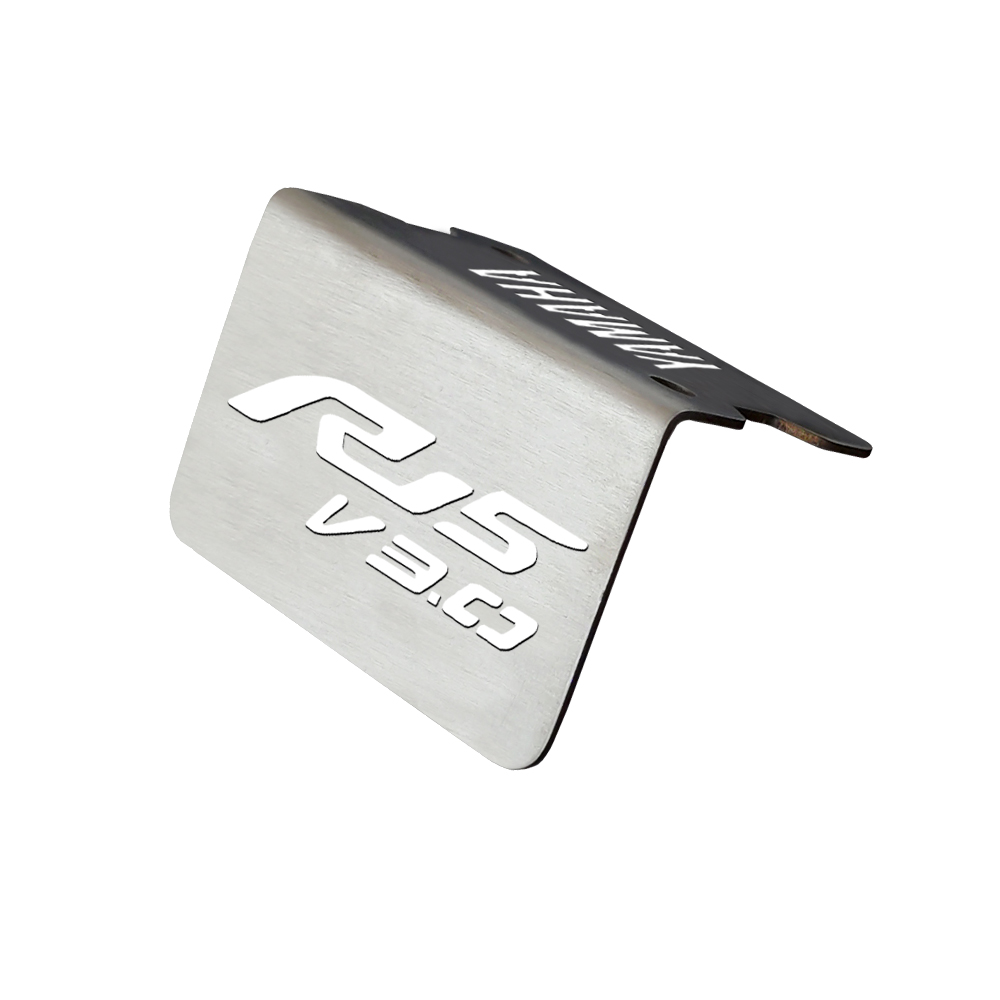 Decorative Stainless Steel Front Disk Brake Fluid Reservoir Oil Cap Cover Guard Protector for Yamaha R15 V3