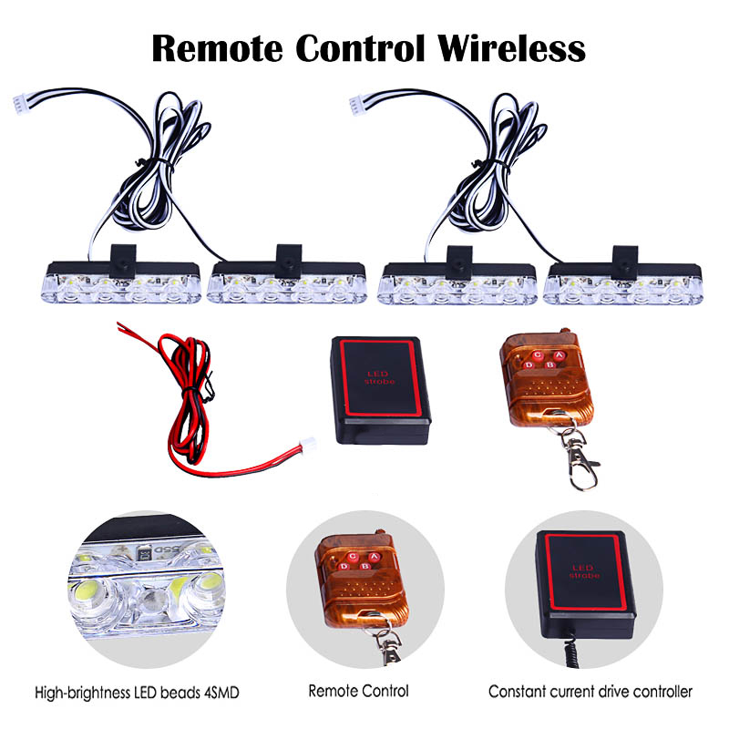 Led Anti-Collision Lights(No Controller),Anti Collision Lights,Led  Anti-Collision Lights No Controller,Wireless Strobe Light,7 Light Colors &  33 Light