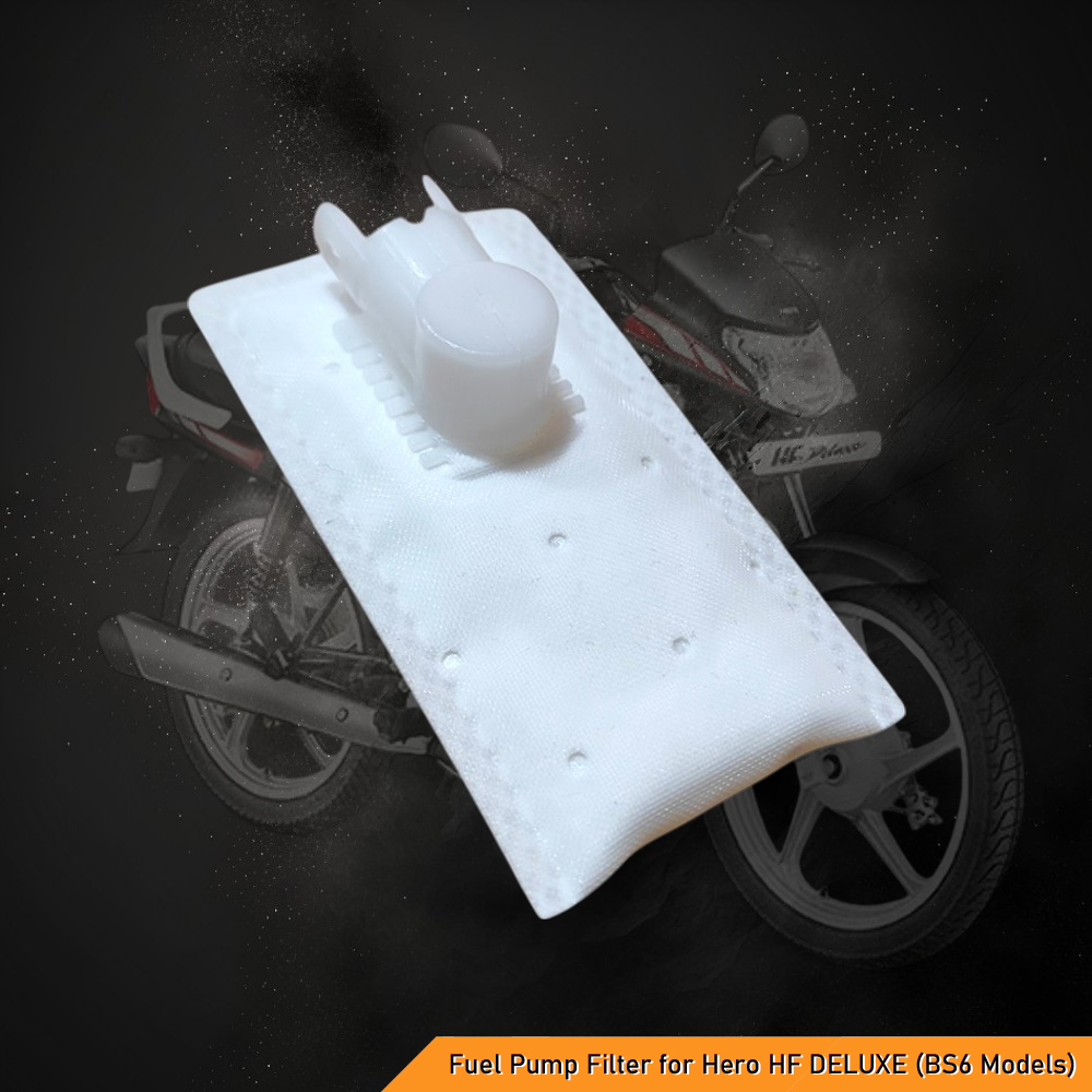 Premium Fuel Pump Filter for Hero Hero HF Deluxe/ CD Deluxe (BS6 Models) - Enhance Engine Performance & Longevity