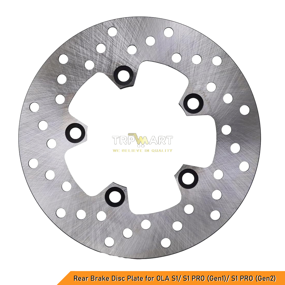 Heavy-Duty Rear Brake Disc Plate Compatible with OLA S1/S1 PRO Gen1 & Gen2 - High-Quality Replacement