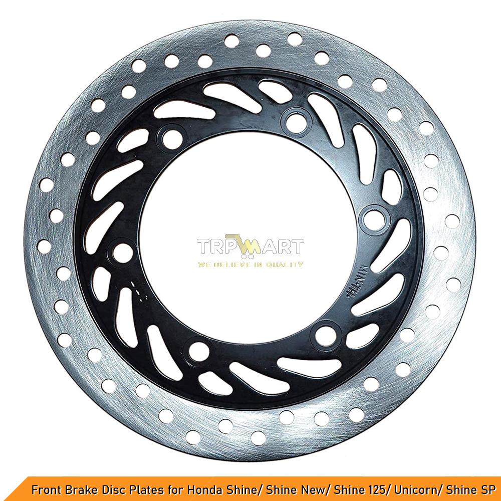 Front Brake Disc Plate for Honda Shine, Shine New, Shine 125, Unicorn, Shine SP – OEM Replacement, Reliable & Long-Lasting Brake Rotor