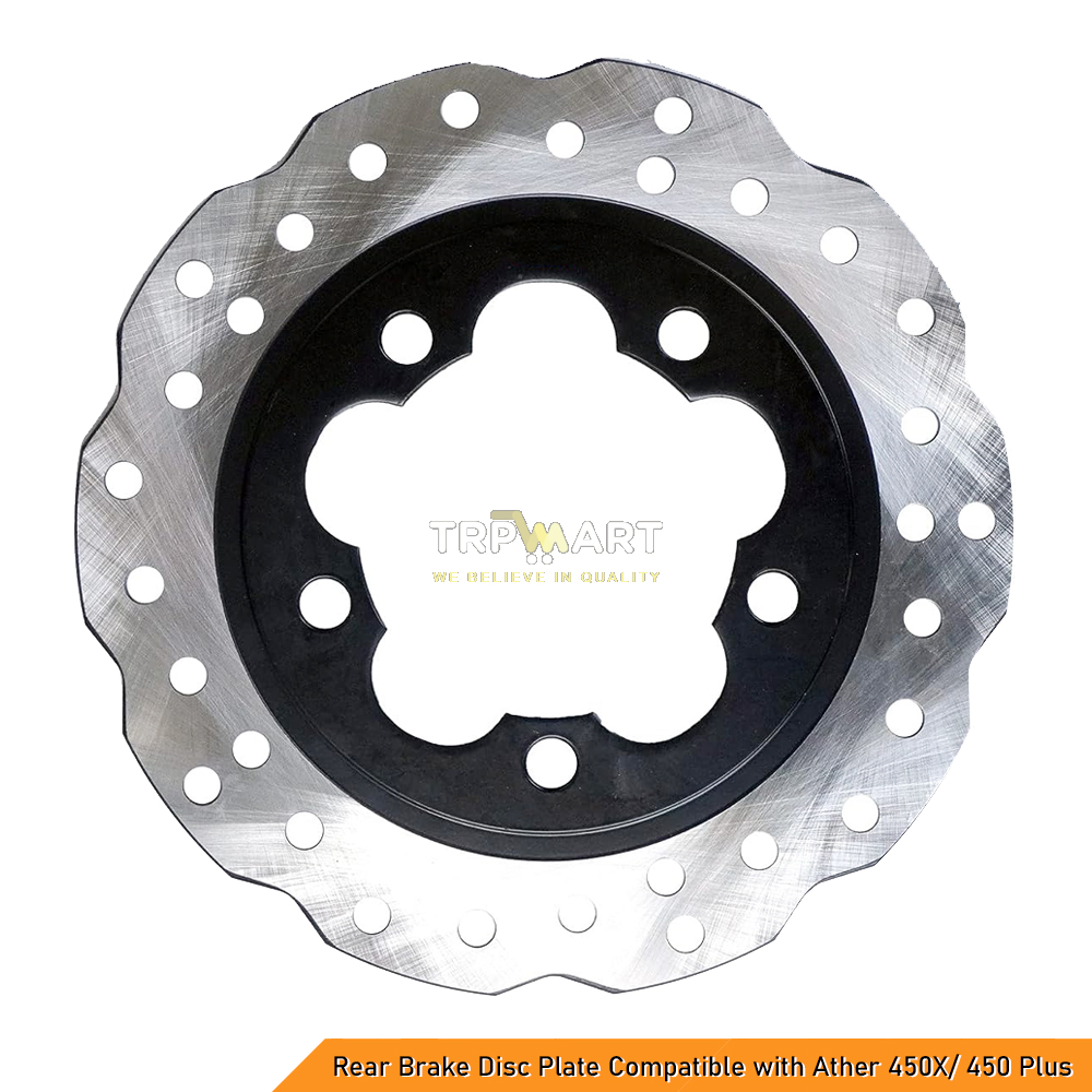 Rear Brake Disc Plate Compatible with Ather 450X/ 450 Plus - High-Performance & Durable Replacement