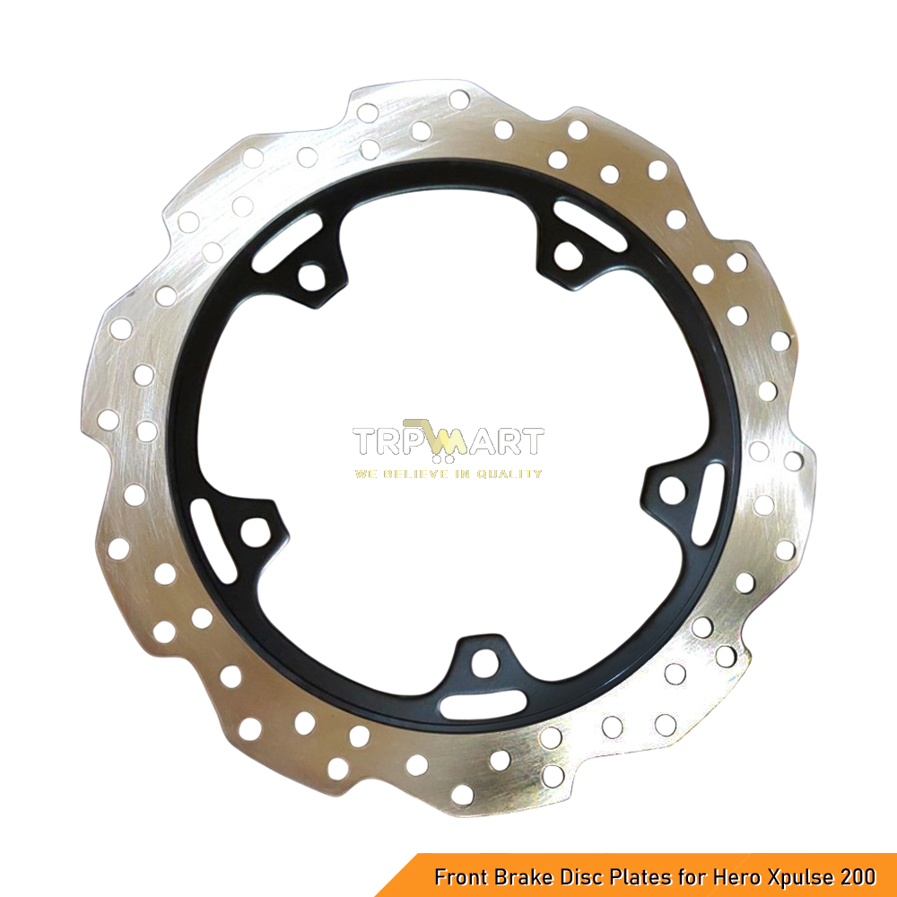 Durable Front Brake Disc Plate Compatible with Hero Xpulse 200 - Reliable Stopping Power