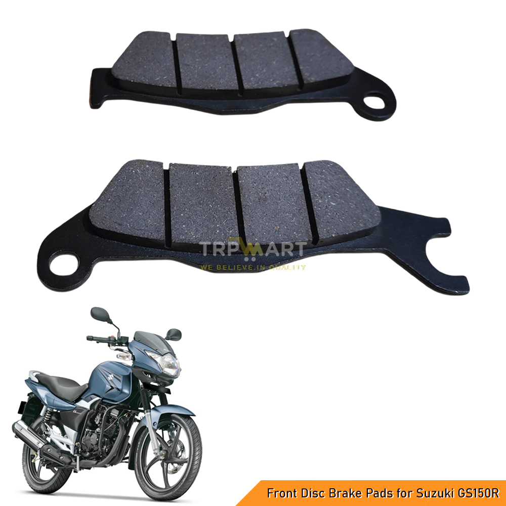 High-Performance Front Disc Brake Pads Compatible for Suzuki GS150R - Enhanced Stopping Power & Durability
