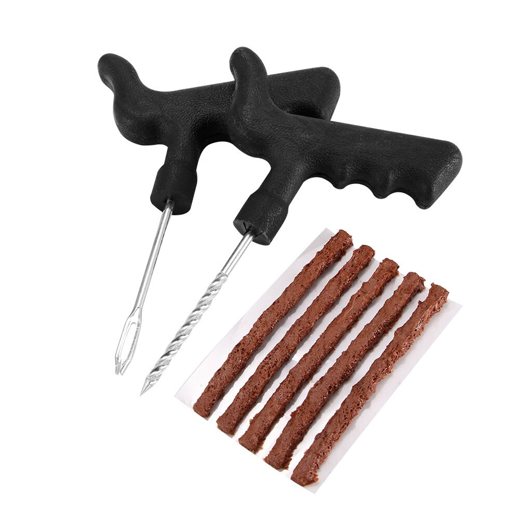 Tubeless Tyre Puncture Repair Kit for Car/ Motorcycle/ Auto , Professional Tire Tyre Puncture Plug Repair Tool Kit