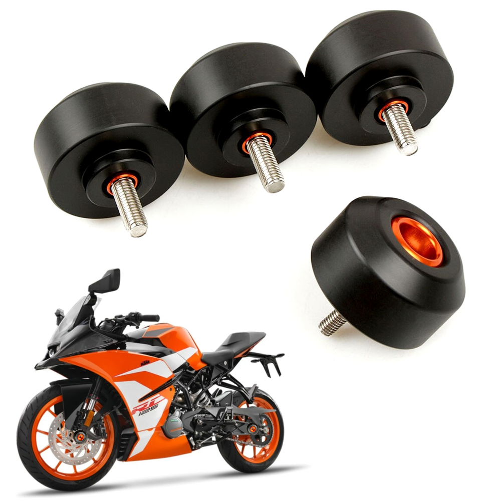 Heavy Duty Front & Rear Fork Slider/ Crash Protection Guard (Fork Protector) for KTM DUKE/ RC