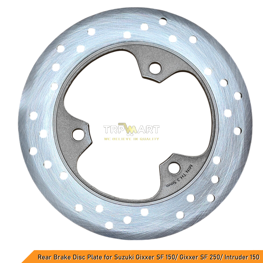 Rear Brake Disc Plate Compatible with Suzuki Gixxer SF 150, Gixxer SF 250, Gixxer SF & Intruder 150 - High-Quality Replacement Part