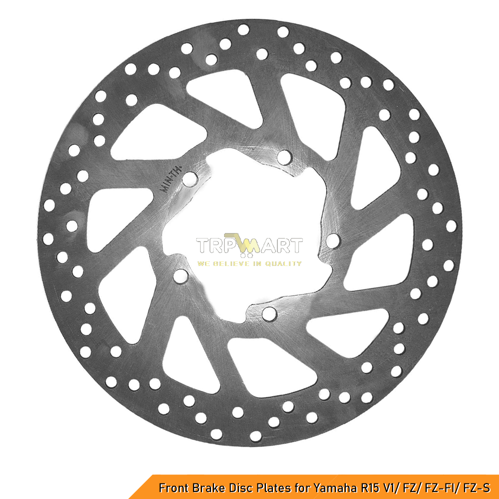 Front Brake Disc Plate Compatible with Yamaha R15 V1, FZ, FZ-FI, FZ-S – High-Quality Replacement Rotor