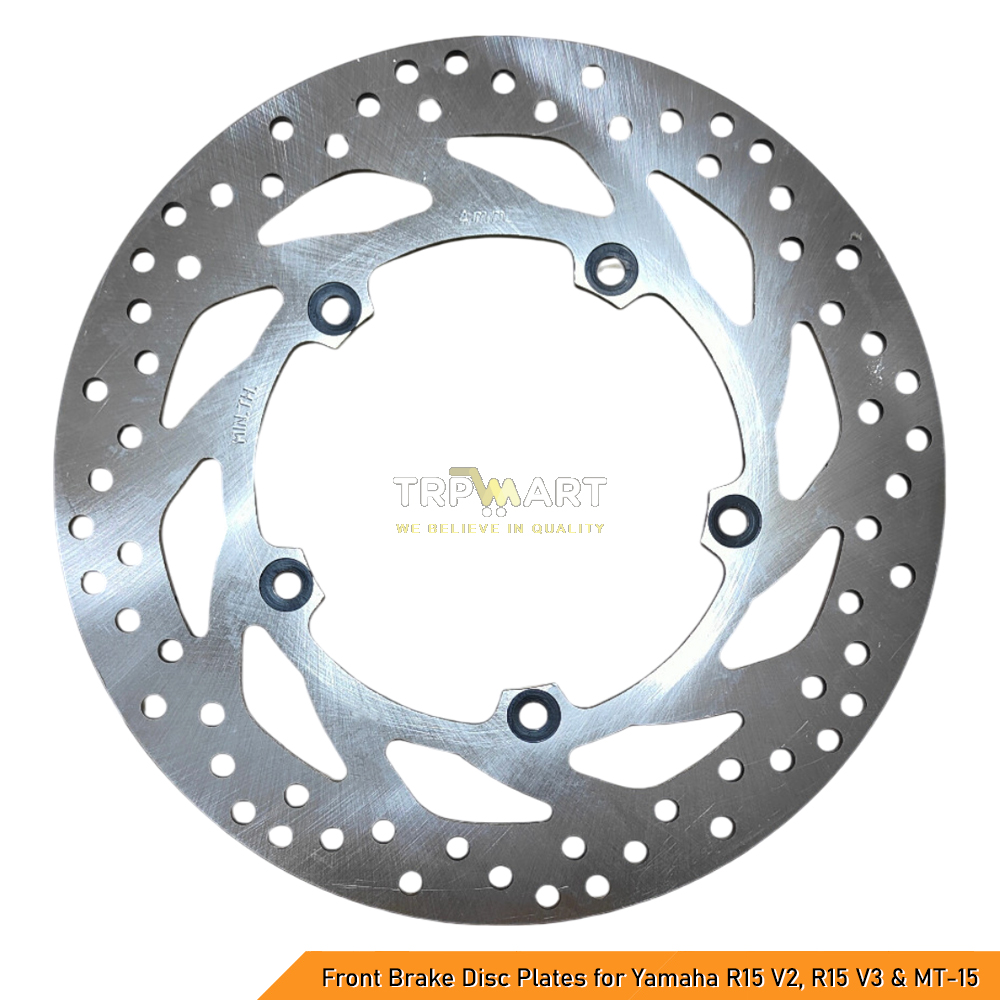 High-Performance Front Brake Disc Plate Compatible with Yamaha R15 V2, R15 V3 & MT-15 – Durable & Performance-Driven, Genuine OEM Replacement