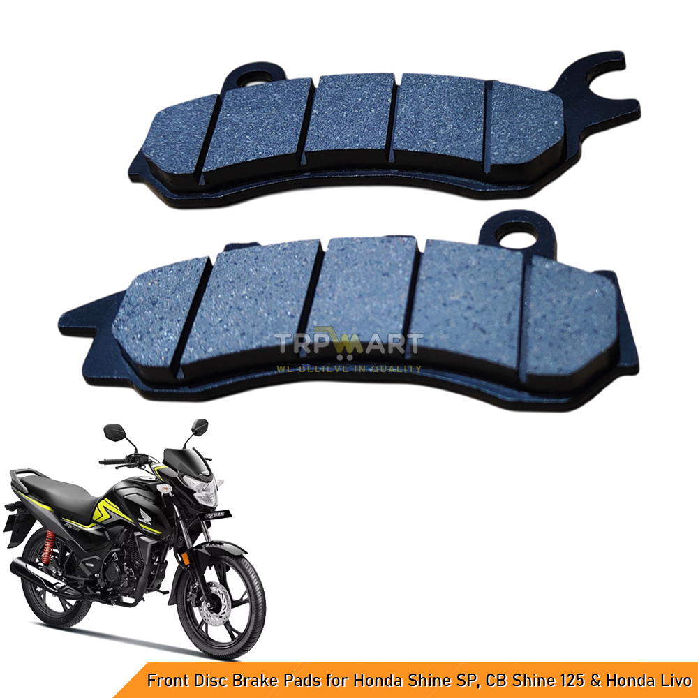 High-Performance Front Disc Brake Pads for Honda Activa 125, Aviator & Grazia – Enhanced Stopping Power & Durability