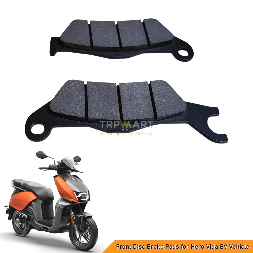High-Performance Front Disc Brake Pads Compatible for Hero Vida VX2 PLUS/ V2 PRO - Enhanced Stopping Power & Durability