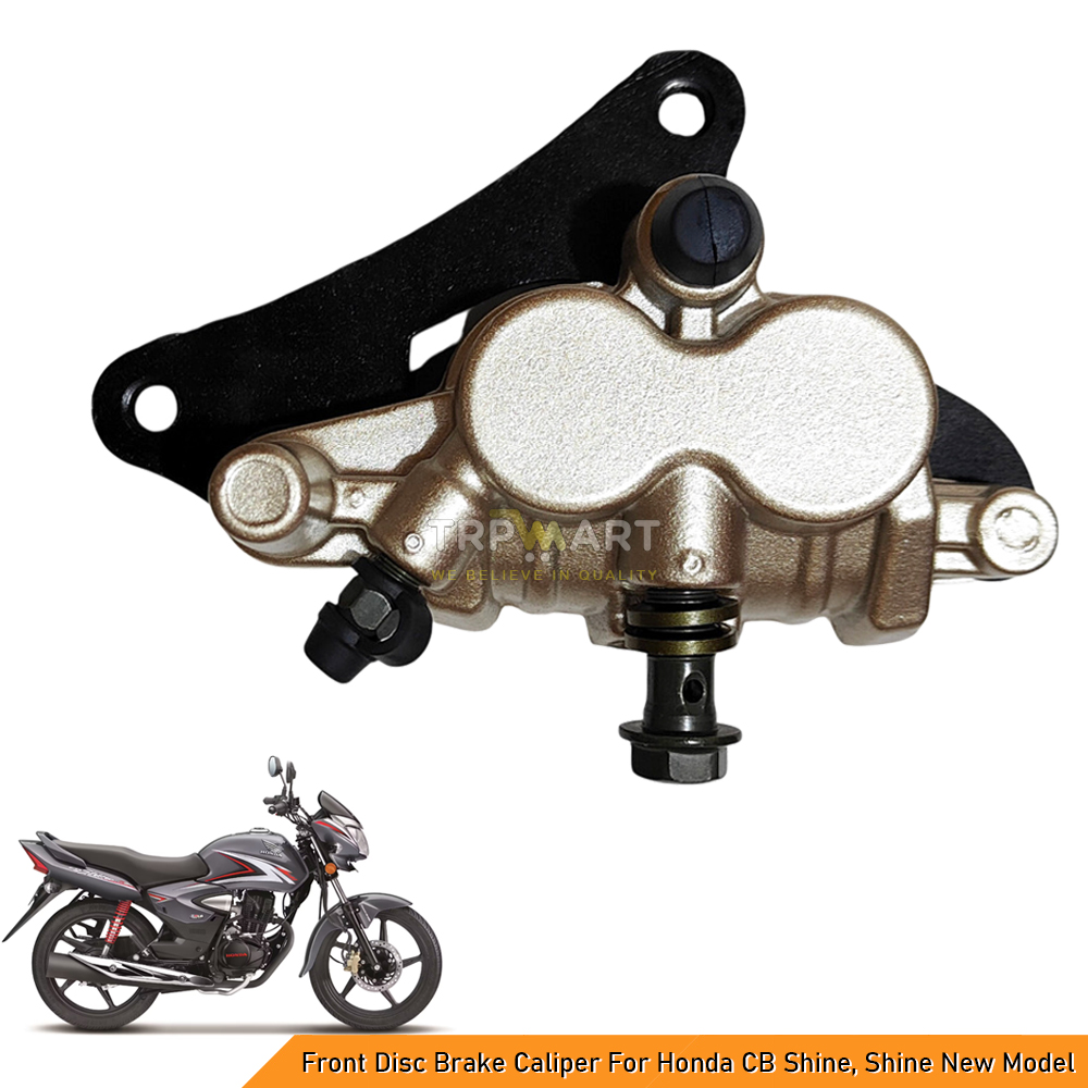 Premium Front Disc Brake Caliper Assembly Compatible for Honda CB Shine & Shine New Model - High-Quality Replacement Part