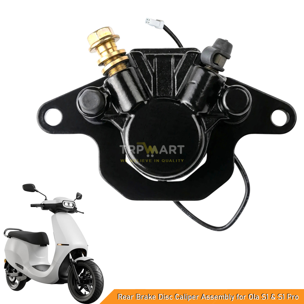 Premium Rear Brake Disc Caliper Assembly Compatible for Ola S1 & S1 Pro (Gen 1 Gen 2) with Sensor & Breakpad- High-Performance Rear Brake Caliper for Superior Braking & Safety