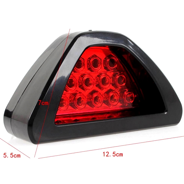 High quality universal LED Break Light with F1 Style triangle shape is ...