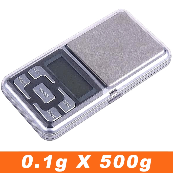 500g Digital Display Mini Pocket Weight Scale, Portable Measurement Weighing Machine, Precision Digital LED Pocket Jewelry Scale