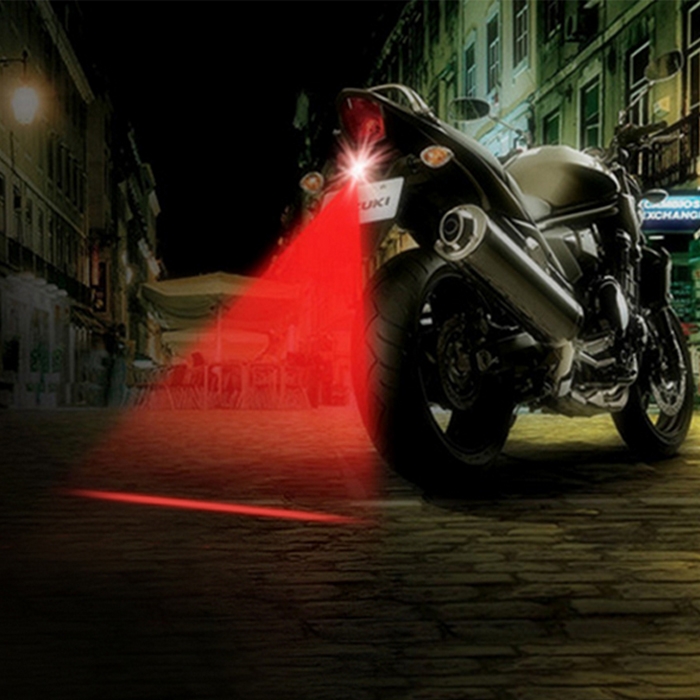 Universal Car/ Bike Red Bar Laser Fog Light, Fog Bar Laser Tail Light, Multi-Purpose Safety/ Warning Laser Tail Light