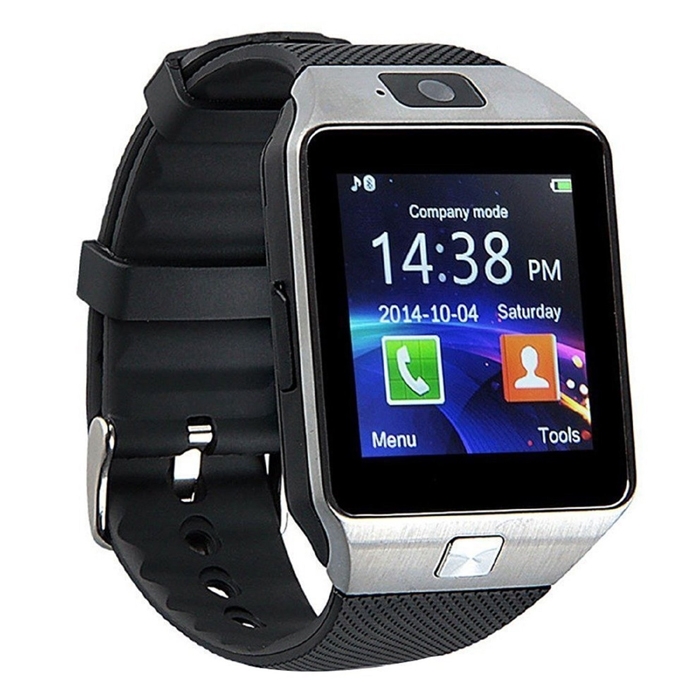 DZ09 Smart Watch Phone For Android IOS Bluetooth Wrist Watch, Camera, Pedometer With Sim Card & Memory Slot