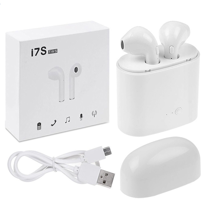 i7S TWS Mini Twins Ture Bluetooth V4.2 Wireless Earbuds Earphone Earpieces With Charging Box