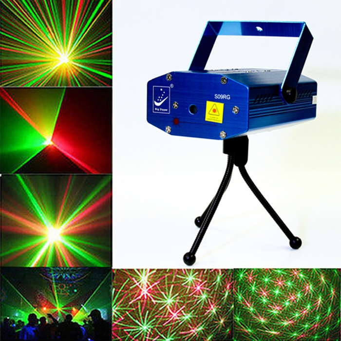 Mini Green & Red DJ Laser Stage Lighting Light For Diwali, Christmas, Club, Bar, Disco Party Club, Green & Red Bar Laser Show