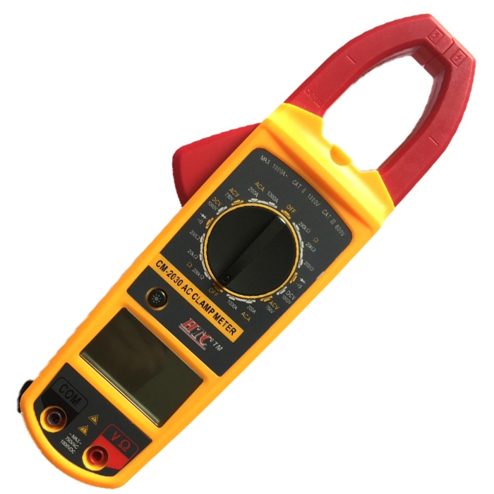 HTC Instruments CM-2030 Digital AC Clamp Meter/ Multimeter 1000A 750V Tester Clip on Meter