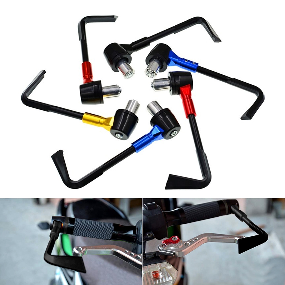 Universal 7/8" 22mm Handlebar CNC Aluminum Motorcycle Brake Clutch Lever Guard Protector (Set of 2)