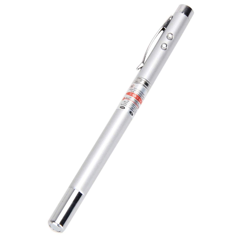 5 in 1 Multi Utility Pen with Laser Pointer, LED Flashlight, Magnet, Antenna, Ball Pen, Retractable Pointer Presentation - A Perfect Corporate Gift (Gift Box)