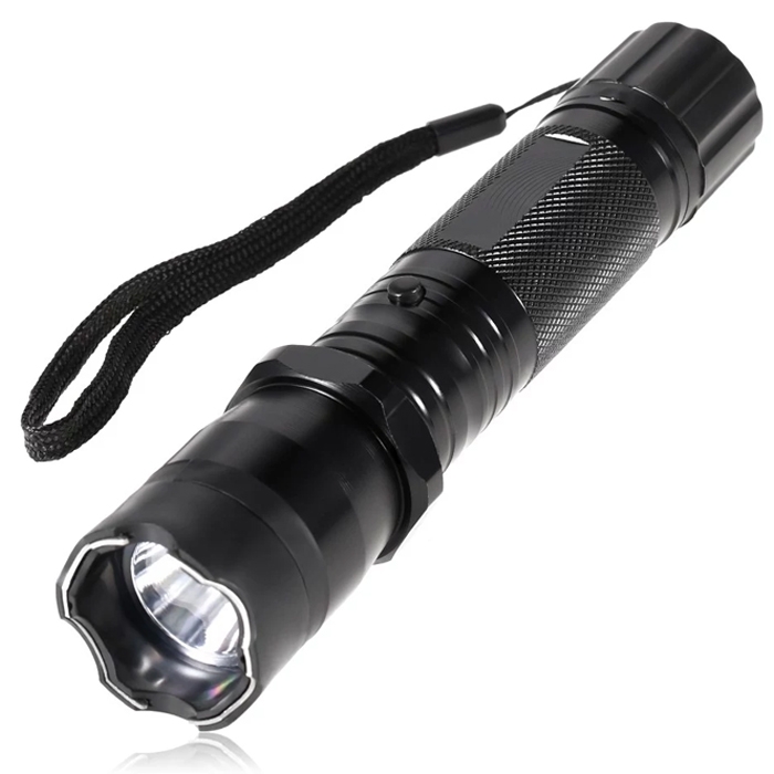 Stun Torch/ Self Defense Stun Torch Flashlight Electronic Torch Shockers 1.6 Million Voltage Rechargeable Stun Flashlight Self Defense Torch, Women Safety Self Defense Current Torch