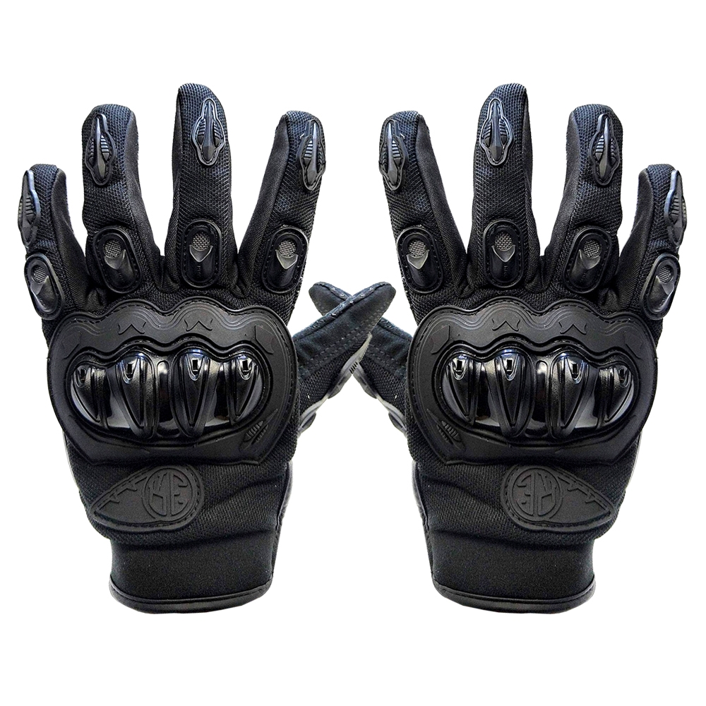 Gloves for Royal Enfield Bullet/ Bike/ Motorcycle/ Cycle Riding Gloves/ Biker Gloves/ Outdoor Sports Racing/ Camping Full Finger, XL - Black