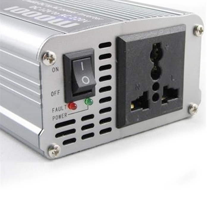 1000 Watt Car Auto Converter/ Inverter 12V DC to 220V AC  