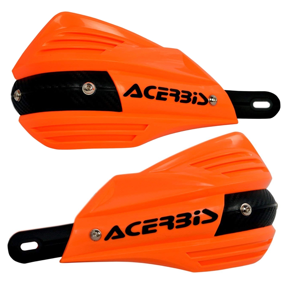 Acerbis X-Factor Handguards Uniko Protector, Knuckle Guards for Universal Motorcycle & Dirt Bike with Mounting Kit (Set of 2)