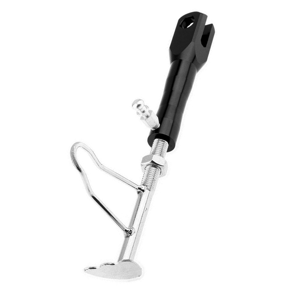 thumbnail image 2 of Universal Black Iron Motorcycle Kickstand – Fits Dirt Bike, ATV, Moped – 11.4-inch Length 2 of 6