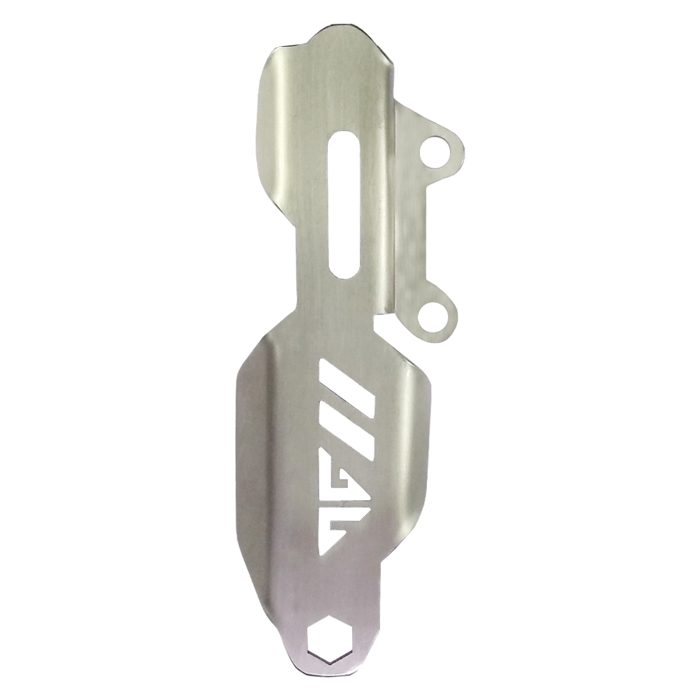 Stainless Steel CNC Rear Brake Pump Master Cylinder Guard Protector Cover for Royal Enfield Himalayan